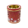 Barattolo Candela Rosso