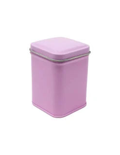 Barattolo Quadrato Rosa Da 25 Grammi