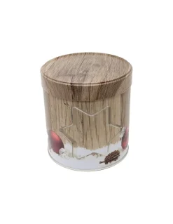 Barattolo Tondo Legno