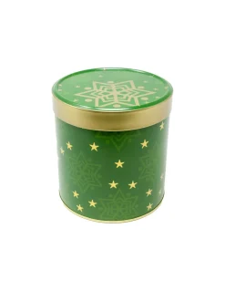Barattolo Tondo Verde Oro