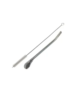 Bombilla 18 Cm Con Spazzolino