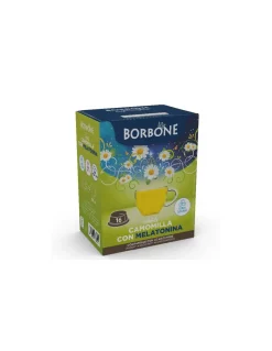 Borbone Camomilla con Melatonina 16 Capsule Compatibili Lavazza A Modo Mio