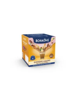 Borbone Ginseng Amaro 16 Capsule Compatibili Dolce Gusto