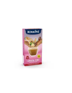 Borbone Ginseng Zero 10 Capsule Compatibili Sistema Nespresso
