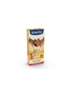 Borbone Nocciolino 10 Capsule Compatibili Sistema Nespresso