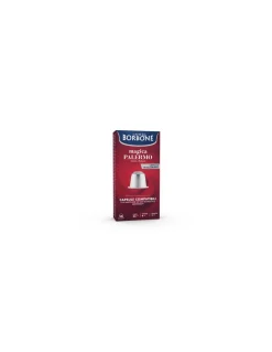Capsule Borbone In Alluminio COMPATIBILI con macchine Nespresso® Miscela MAGICA PALERMO