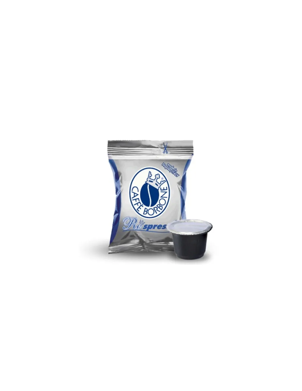 50 Capsule Caffè Borbone Blu Compatibili Macchine Sistema Nespresso