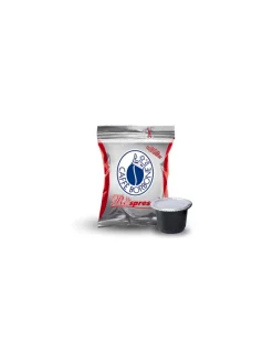 50 Capsule Caffè Borbone Rossa Compatibili Macchine Sistema Nespresso