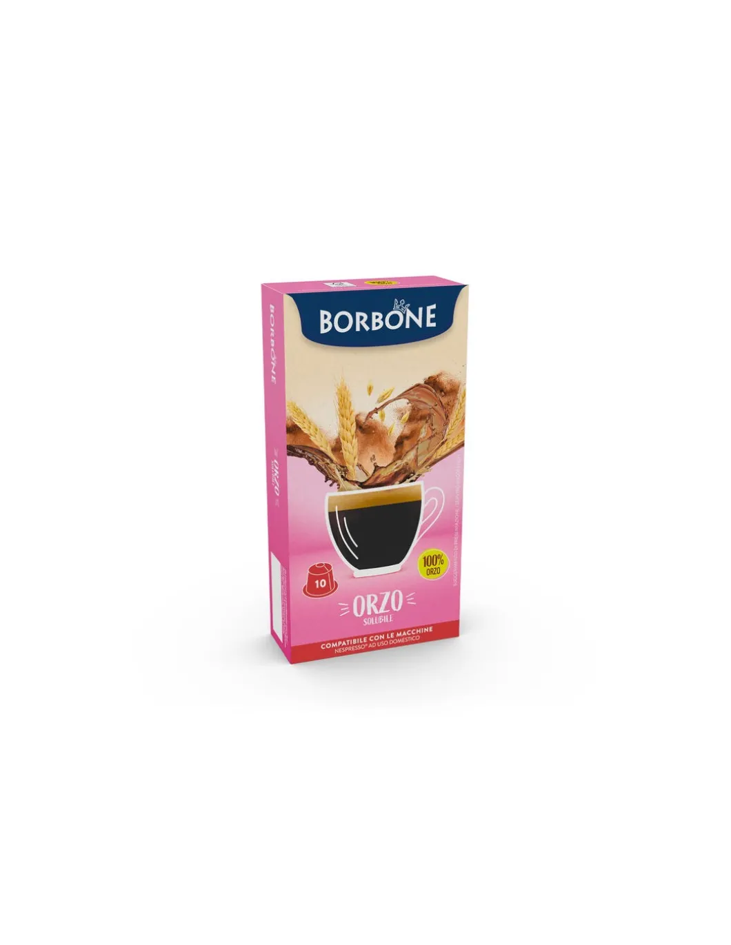 Capsule Orzo Solubili Borbone
