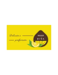 Capsule Tè Al Limone Sistema Diva Mokador