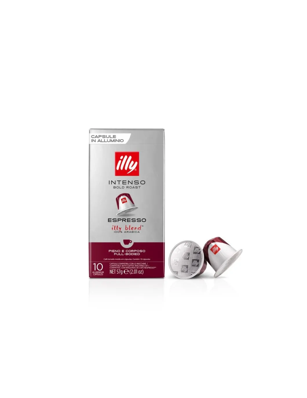 Illy Intenso Caffè Tostato In Capsule Compatibili Macchine Sistema Nespresso