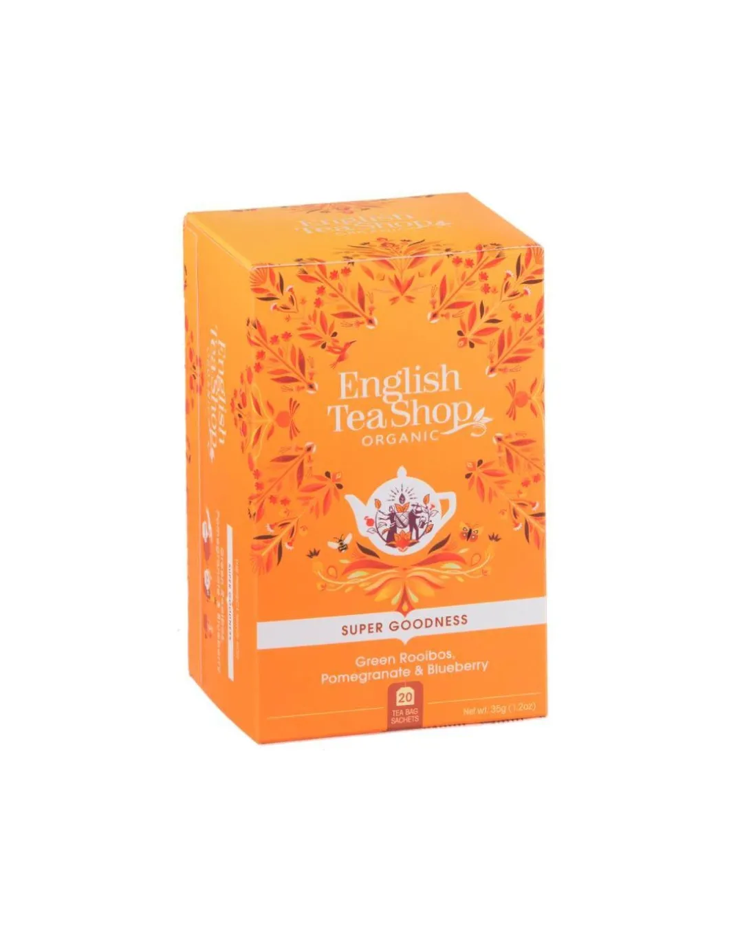 Infuso Rooibos Verde Melograno e Mirtilli - English Tea Shop