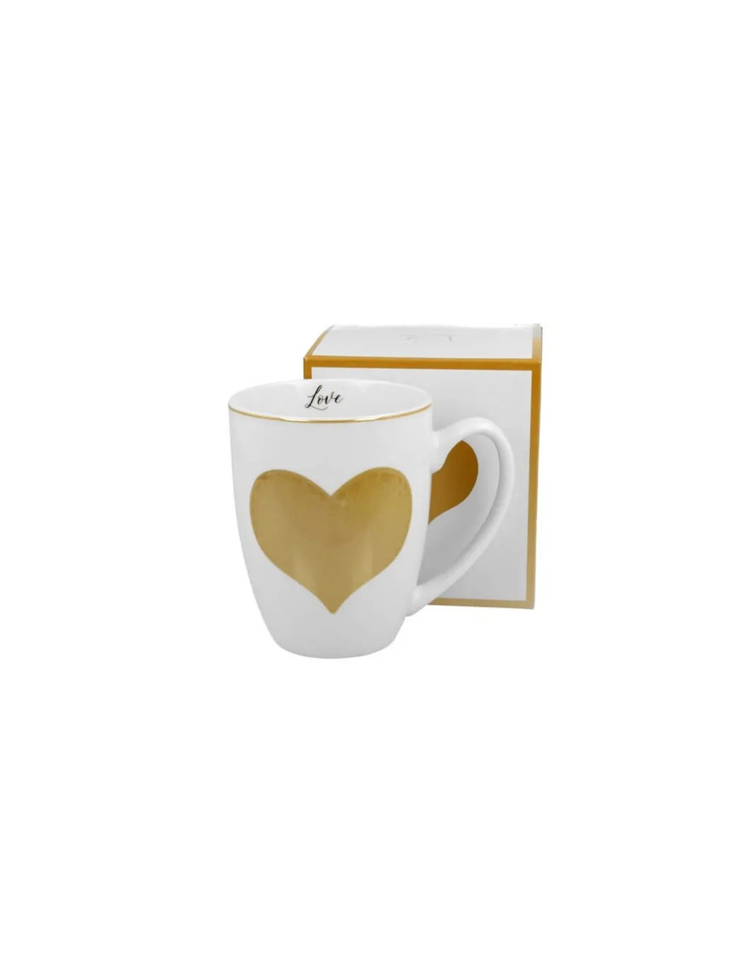 Mug I Love You Gold