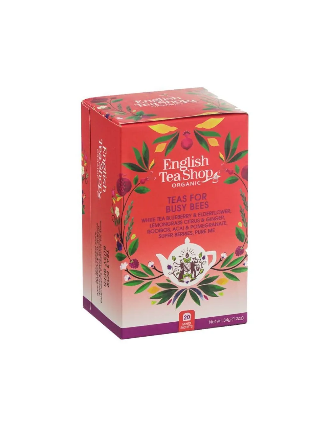 Selezione Di Tè Bio - English Tea Shop Teas For Busy Bees