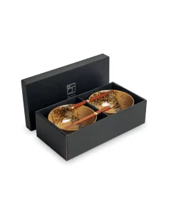 Set Di Ciotole Giapponesi Per Udon Gold