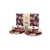 Set Di Tazze Da Tè Roses Black
