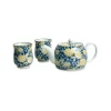 Set Giapponese Con Teiera e 2 Tazze Blue