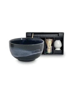 Set Giapponese Per Matcha Blue