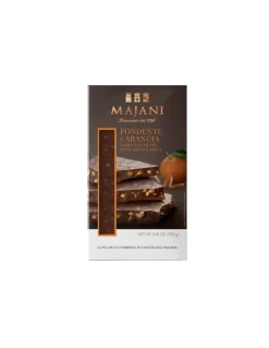 Tavoletta Di Cioccolata Fondente E Arancia 250 Grammi