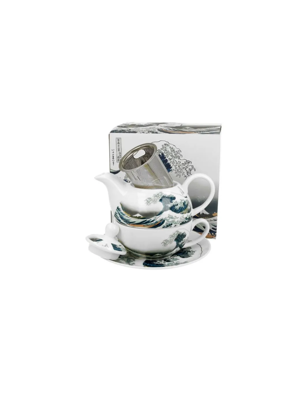 Tea For One - Teiera Con Tazza E Infusore La Grande Onda