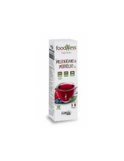 Tisana Foodness Melograno E Mirtillo Capsule Caffitaly