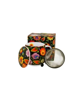 Tisaniera Etnic Con Filtro In Acciaio Inox