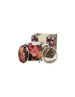 Tisaniera Roses Black