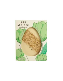 Uovo Platò Cioccolato Bianco Con Granella di Nocciole e Pistacchi
